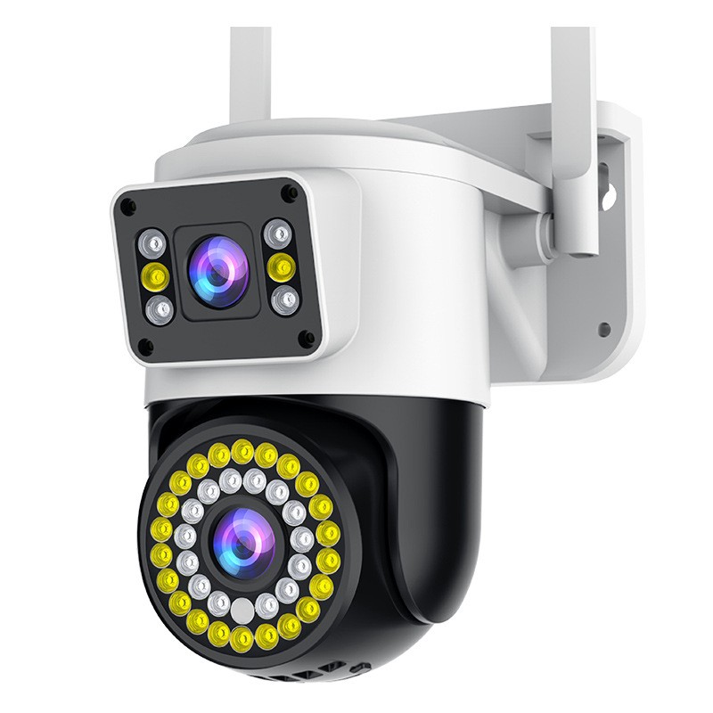 Night Vision Wireless Wifi Binocular Dual-screen Surveillance Camera gallery