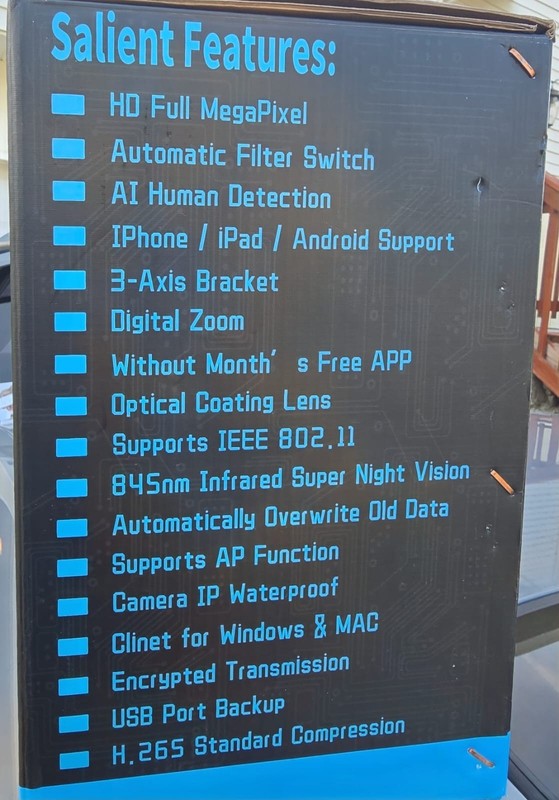 UHD AUDIO SURVEILLANCE CAMERA gallery