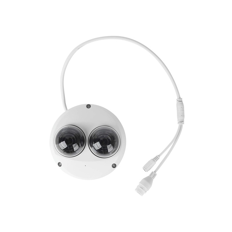 EmpireTech 2x4MP 1/2.7" CMOS Starlight IR Mini Dome Dual Lens IP Wired Camera... gallery