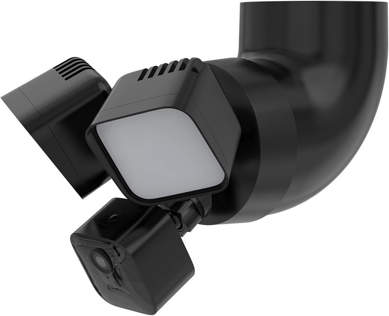 Eave Mount for Floodlight Cameras - Black gallery