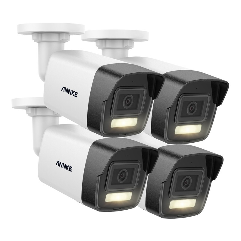 ANNKE 4x 5MP PoE Security IP Camera C500P Audio Recording Outdoor AI Color Night gallery
