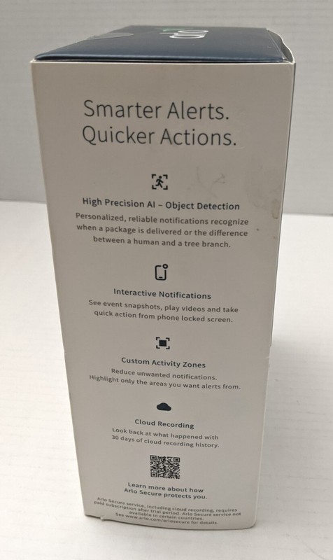Arlo Essential AVD2001 Video Doorbell Wire Free - Black gallery