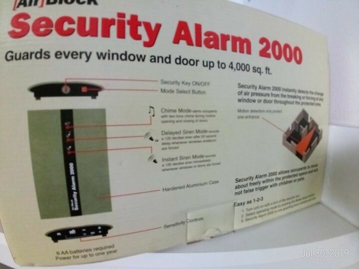 Wireless, Security, Alarm, House, Apartment, Business, [AIR]Block Alarm 2000 gallery