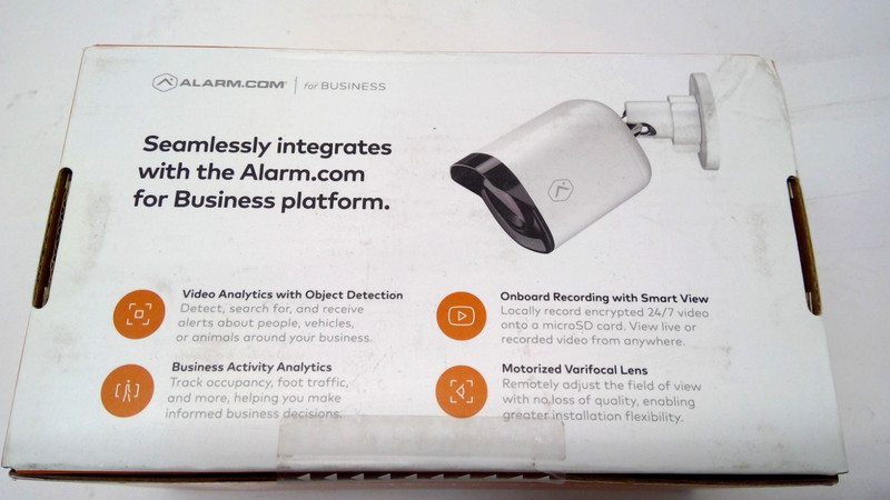 Alarm.com ADC-VC728PF 4MP PoE Bullet Camera w/ Motorized Varifocal Lens gallery
