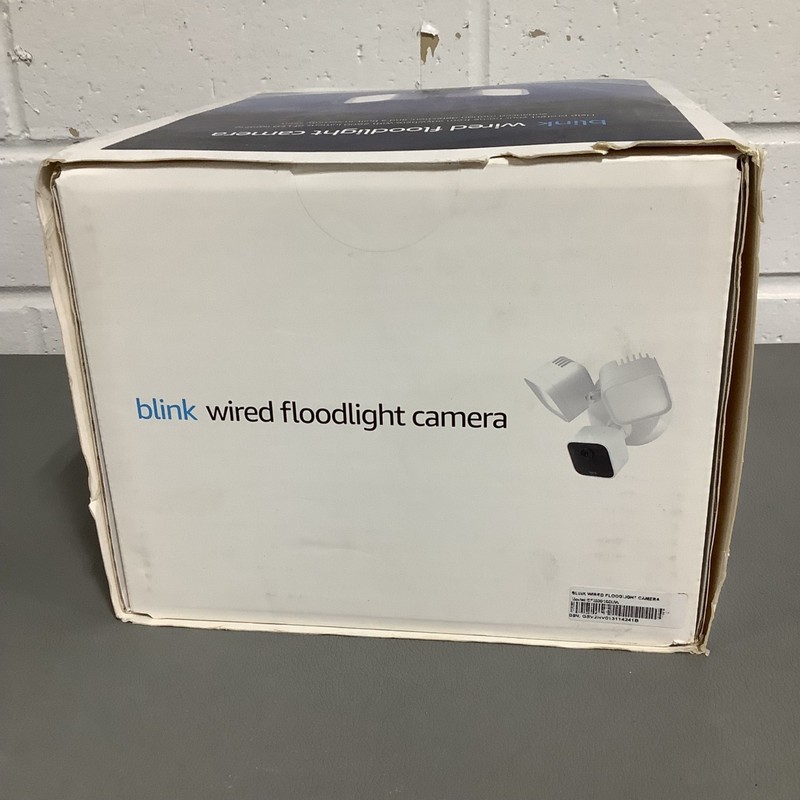 Blink 1080p Wired Floodlight Camera 2600 lumens HD live view Works w/ Alexa BFM0 gallery