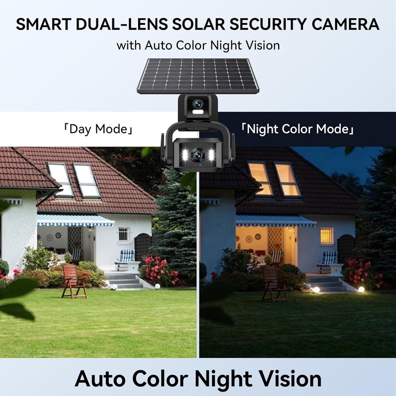 Cellular Security Camera Outdoor Camera, Built-in SIM, Night Vision IP66 - NEW gallery