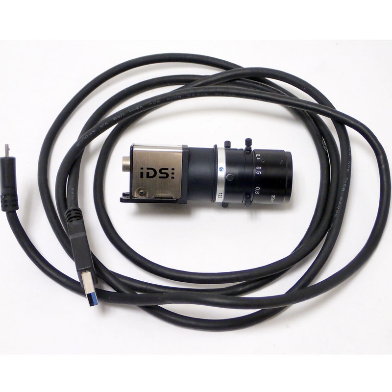 IDS UI-3250CP-M-GL USB 3.0 INDUSTRIAL CCTV CAMERA 1600X1200 2MPXL SAFETY MED 3D gallery