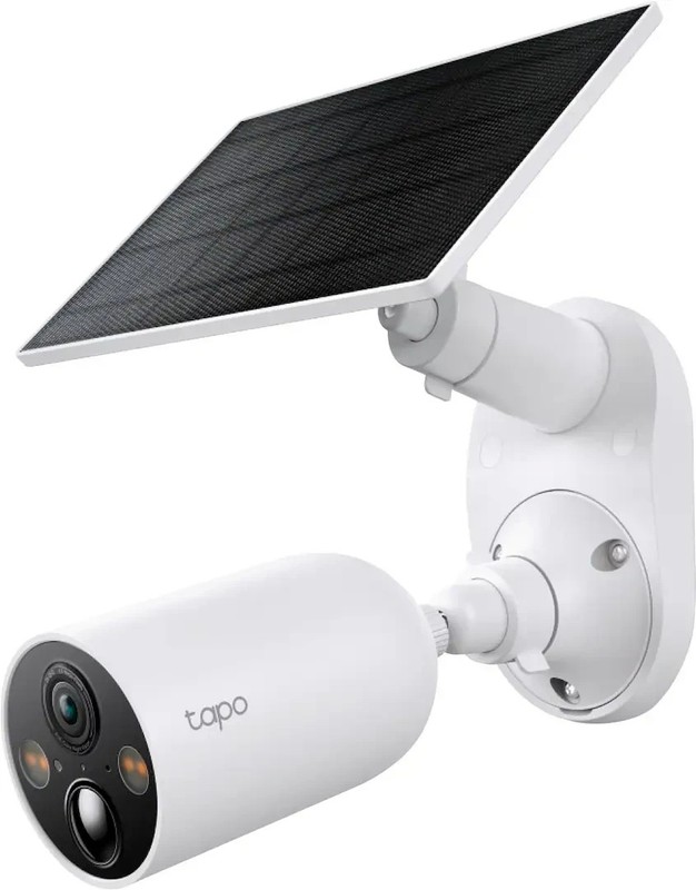 TP-Link Tapo Outdoor Battery-Powered Wireless 2K Security Camera w/ Solar Panels gallery