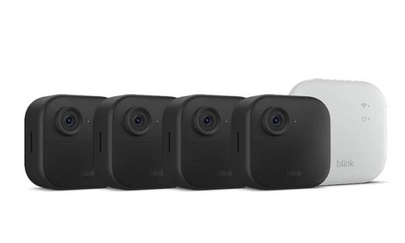 Blink Outdoor 4 XR . 2year battery wireless camera with 4x security coverage.A2
