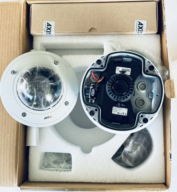 Axis P3343-VE 12MM Fixed Dome PoE Network Ip Security Camera 0299-031-01