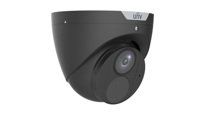 Uniview IPC3614SR-ADF28KM-H-BK 4MP Outdoor Network Camera W/Night Vision (Black)