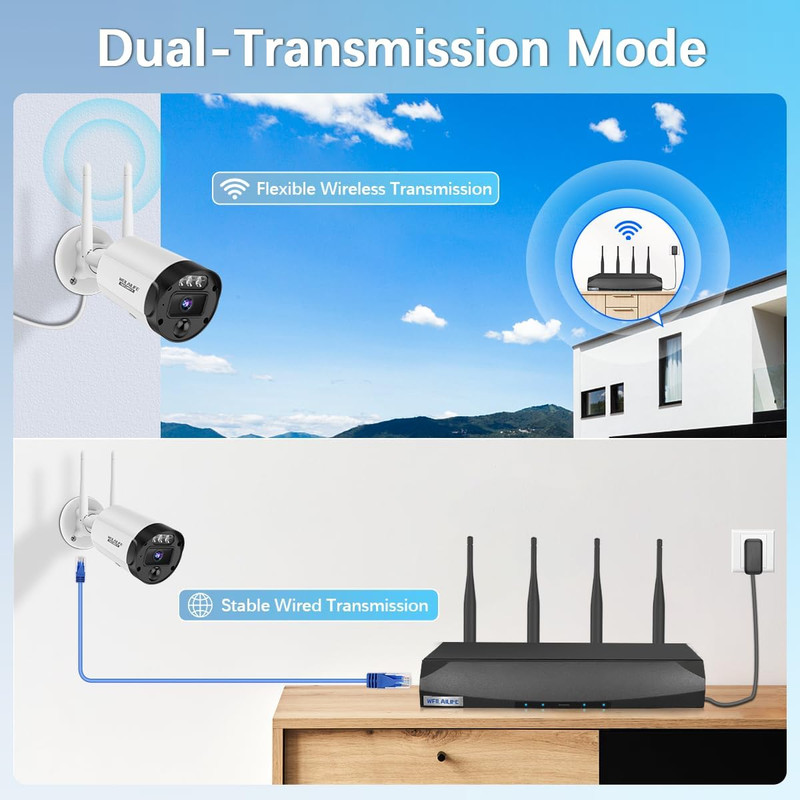 90-Day Outdoor Wireless Security Camera System for Home Surveillance gallery
