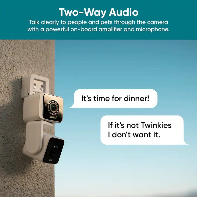 ✅ NEW SEALED: Wyze Duo Cam Pan 2K Wired Dual Pan/Tilt Camera Spotlight In/Out ✅ gallery