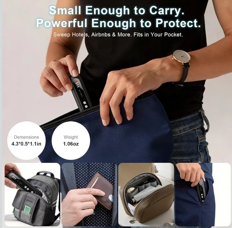 AOBOCAM Hidden Camera Detectors 2026 Upgrade, Anti Spy Detector with Dual Sensor gallery