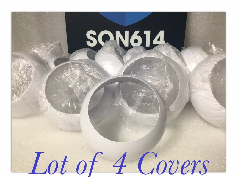 Speco Technologies Lot 4 White Plastic Covers For CCTV Security Dome Camera NIB! gallery