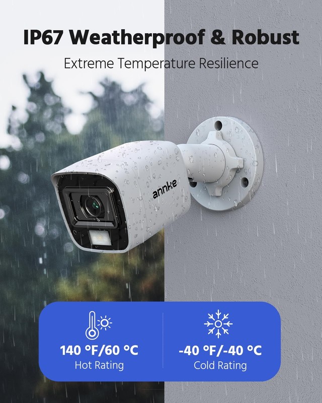 4 Packed 2.0MP 1080P 1920TVL Wired Security Camera Kits, HD TVI Add-on Outdoo... gallery