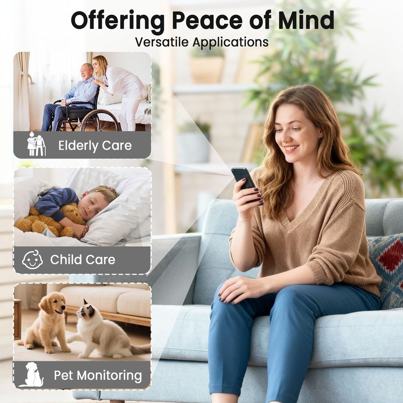 , 4K , Mini , Real-Time Recording, AI Motion Detection, Cloud & TF Storage, A... gallery
