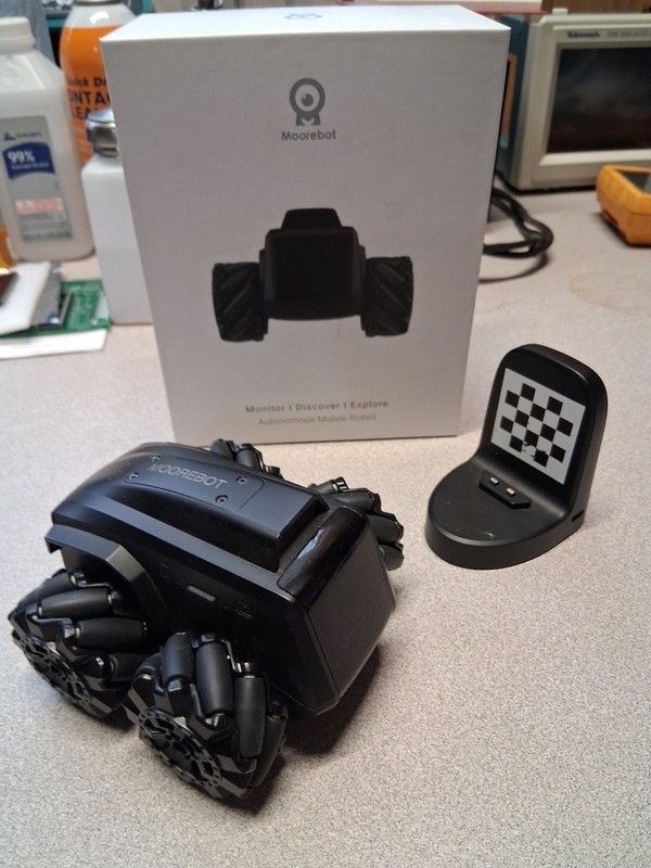 Moorebot Scout SC3100 Wi-Fi Indoor AI-Powered Smart Mobile Robot Camera gallery