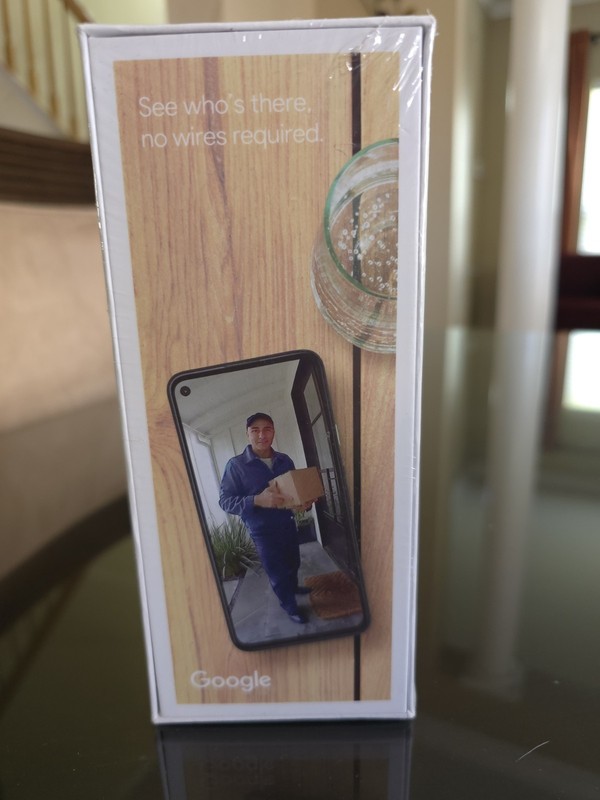 Google Nest VIDEO Doorbell (Wired, 2nd Gen) - Security Camera - Snow gallery