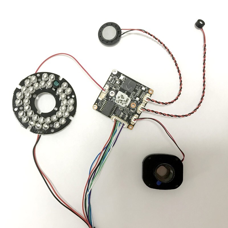 HD 5MP CCTV IP Network Camera Module Security CMOS board XMEYE H.265+ 2.8mm lens gallery