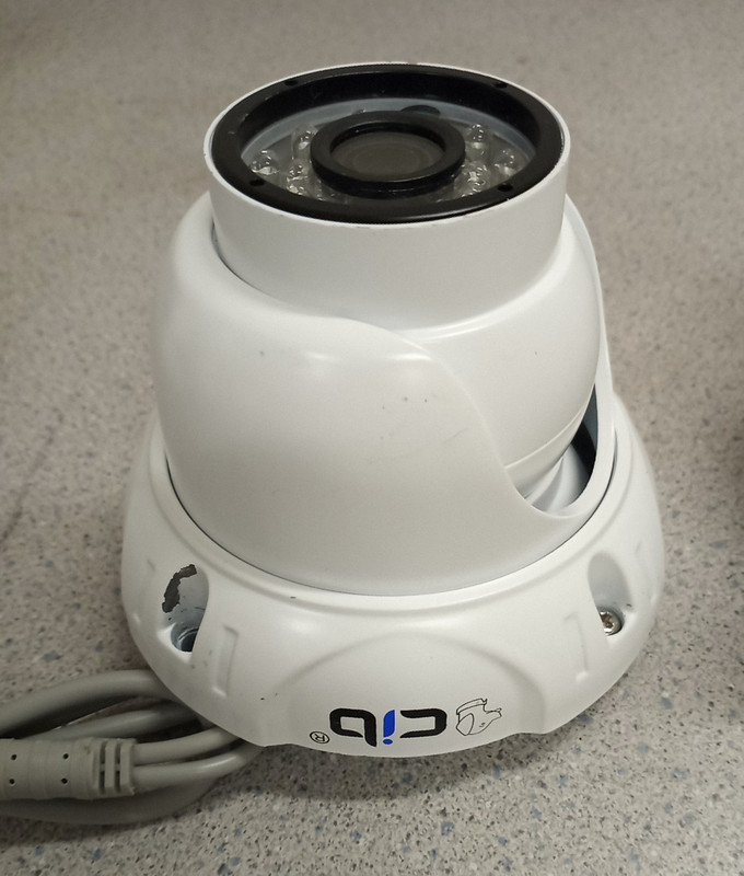 ( Lot of 2 ) CIB Security Cameras Day & Night- HD 1080P Model: T80P03W gallery