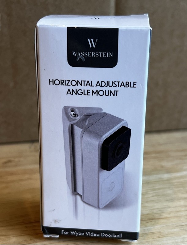 Wasserstein Horizontal Adjustable Angle Mount For Wyze Video Doorbell – New