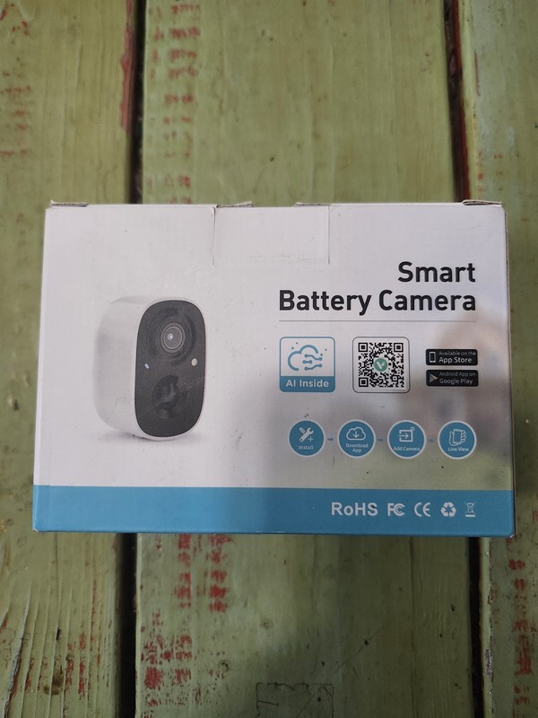 Smart Battery Camera Security wireless I5FM2JQR4 New In Box