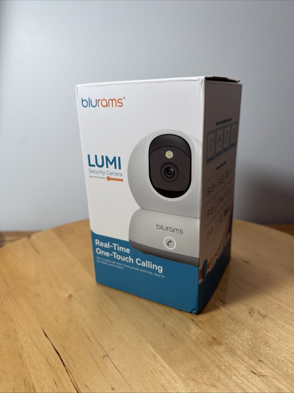 Blurams Lumi Indoor Security Camera w/ One-Touch Call 2K 360-Degree Tilt (A31C)