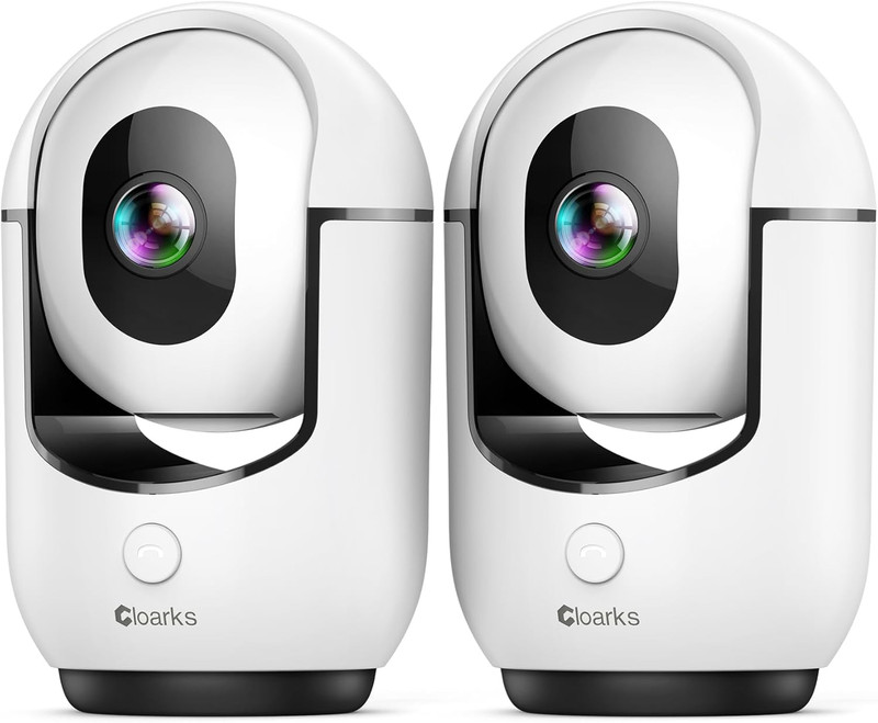 2K Pan/Tilt Security Camera, Wifi Indoor Cameras for Home Security with AI Motio gallery