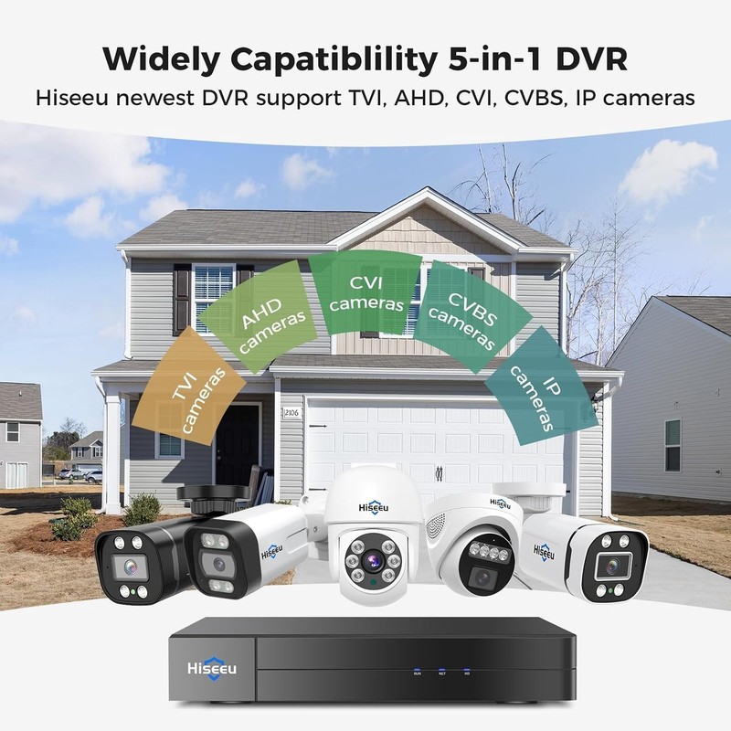 Smart 8-Channel DVR Security System with Remote Monitoring & No Monthly Fees gallery