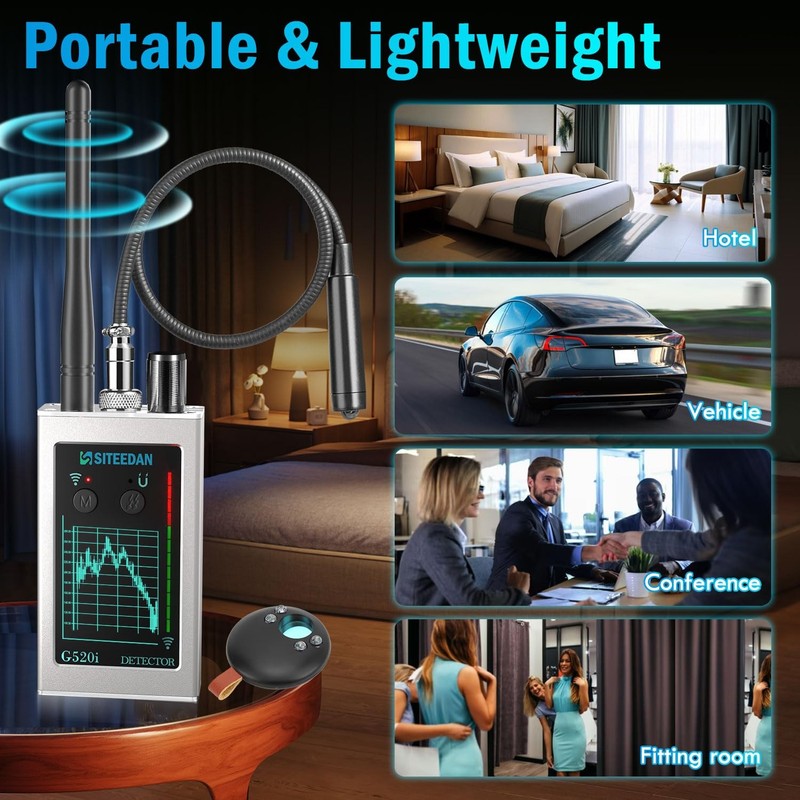 Device Detector,Detector Bug Finder for Privacy Protection( 2.04 x 0.8 x 4.3) gallery