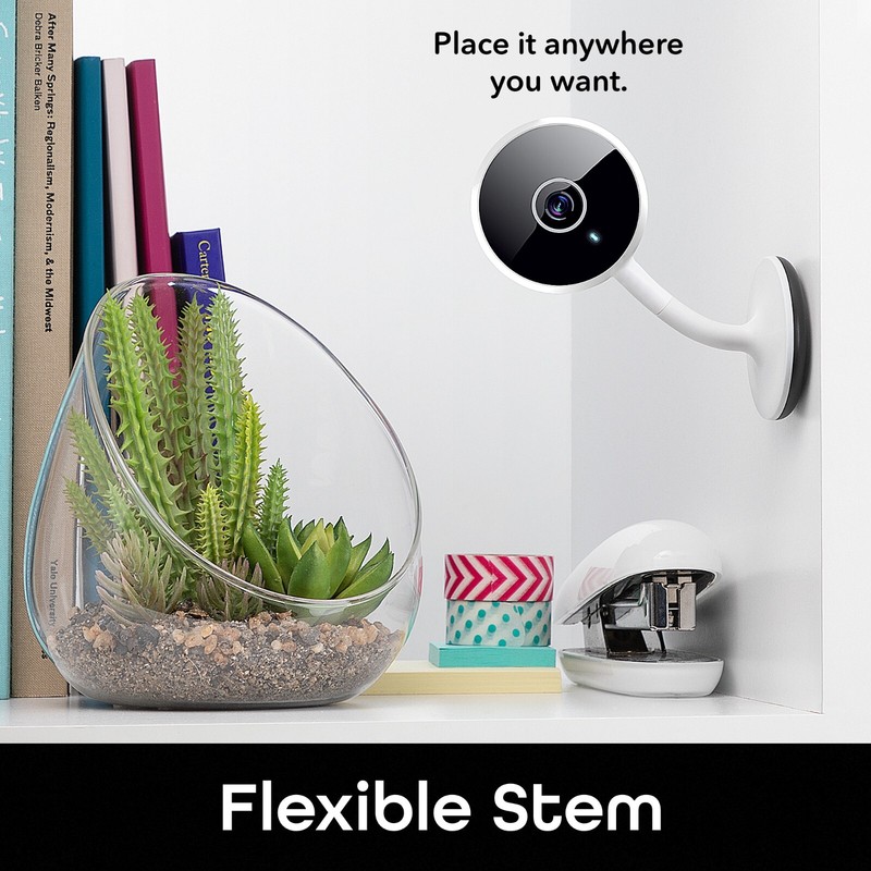 Geeni Vivid 2 Pack 1080p HD Smart Wi-Fi Security Camera System w Voice Control gallery