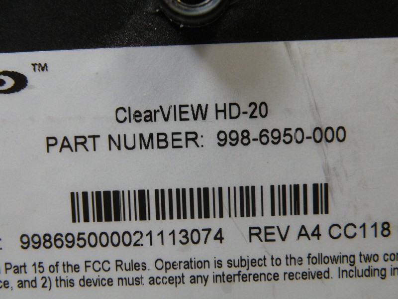 Vaddio ClearView HD-20 Surveillance Camera, 998-6950-000 w/P.S. & Remote Control gallery