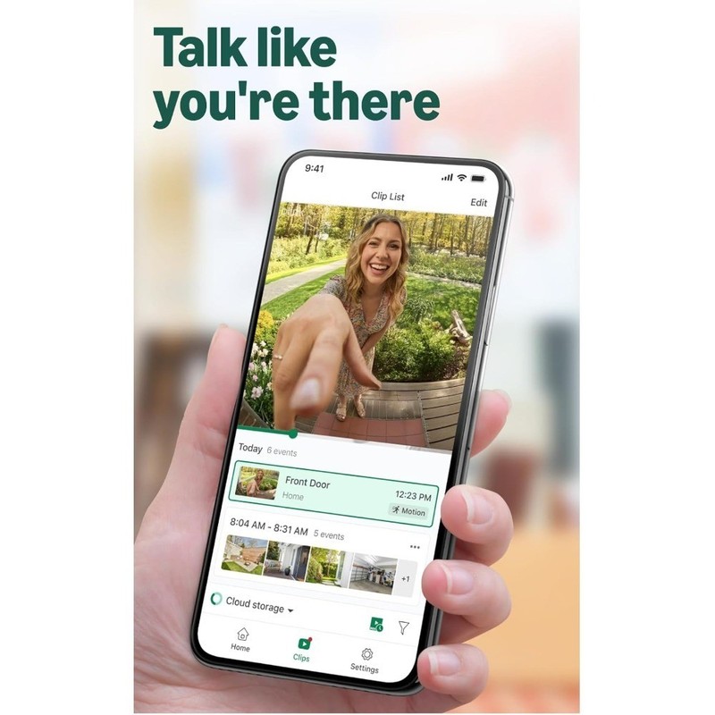 Battery Doorbell 2K+ (newest model) — Wireless video doorbell, 2K resolution, gallery
