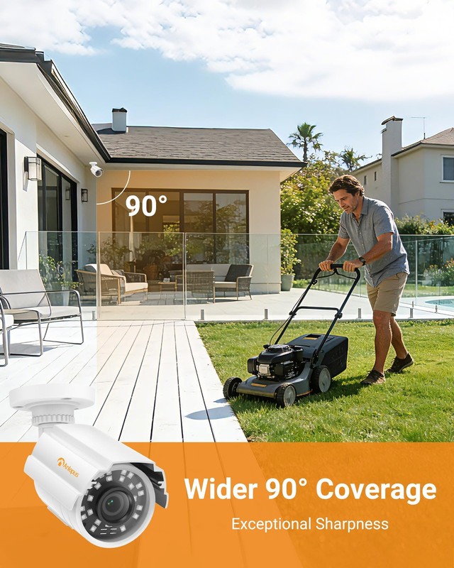 1080P HD Hybrid 4-in-1 Security Camera Outdoor, Night Vision, IP66 Weatherpro... gallery