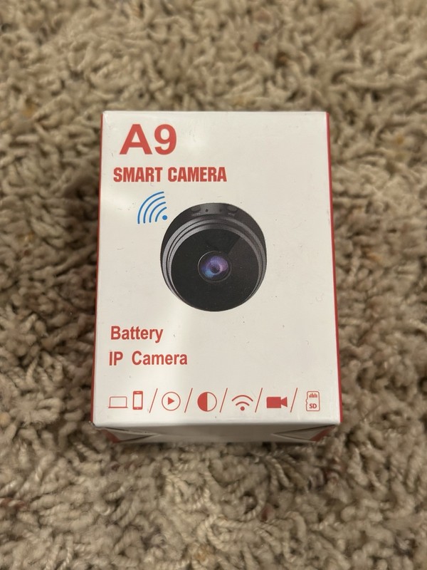 A9 Mini Camera Wifi 1080P HD IP Camera Wireless With Night Vision New In Box