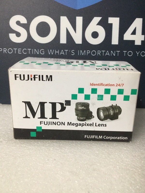 Fujinon DV10x8SR4A-SA1L Lens W/ 8-80mm 3MP C Mount 1/2” 1:1.6 D/N 10x Zoom NEW! gallery