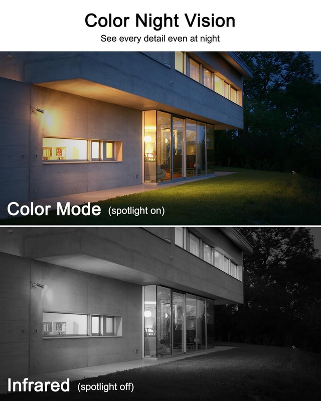 2K Solar Wireless Security Camera - Outdoor WiFi Surveillance, Color Night Visio gallery