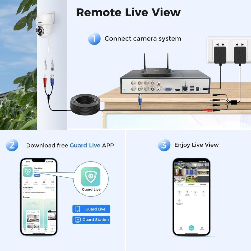 Smart 8-Channel DVR Security System with Remote Monitoring & No Monthly Fees gallery