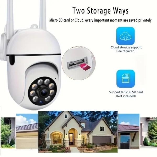 1080P Action Camera & Wireless Wi-Fi Security Cameras with Motion Detection gallery