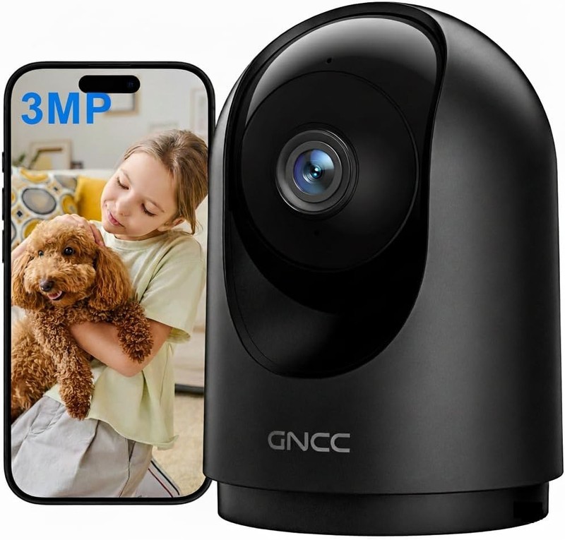 Smart Indoor Security Camera - 2K Video, Motion Detection & Alexa Compatibility gallery