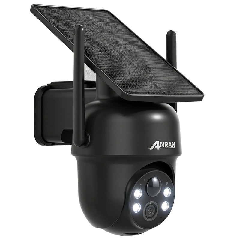 Refurbished 5MP Solar Wireless Security Camera Outdoor Audio IP65 No Monthly Fee