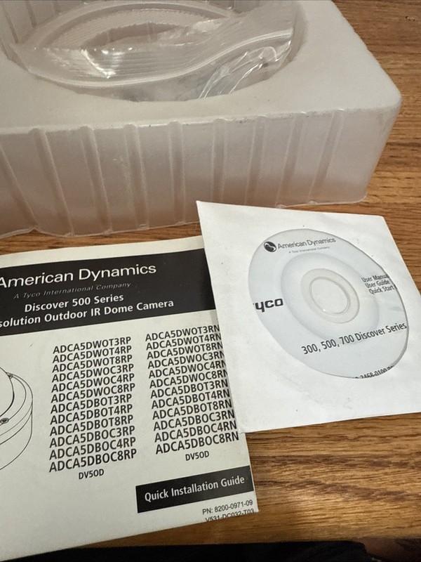 American Dynamics ADCA5DWOT4RN Outdoor IR White 700TVL NTSC 2.8-10mm TDN NEW! gallery