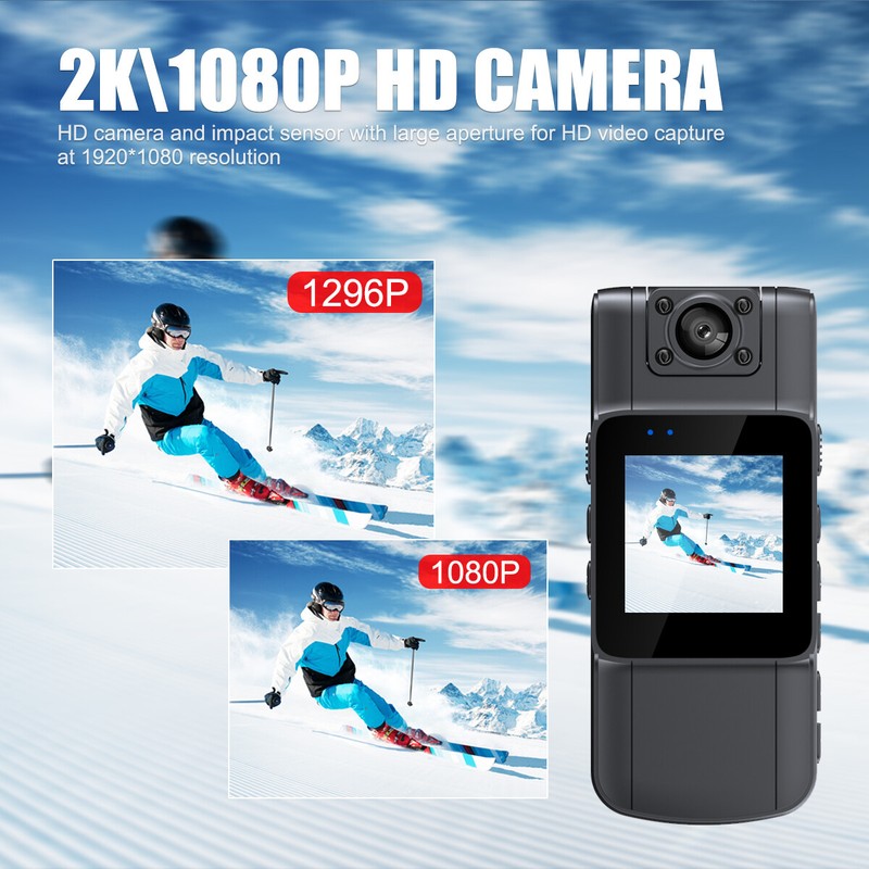 4K/1080P Video Recorded DVR IR Night Cam WIFI Camcorder Mini Police Body Camera gallery