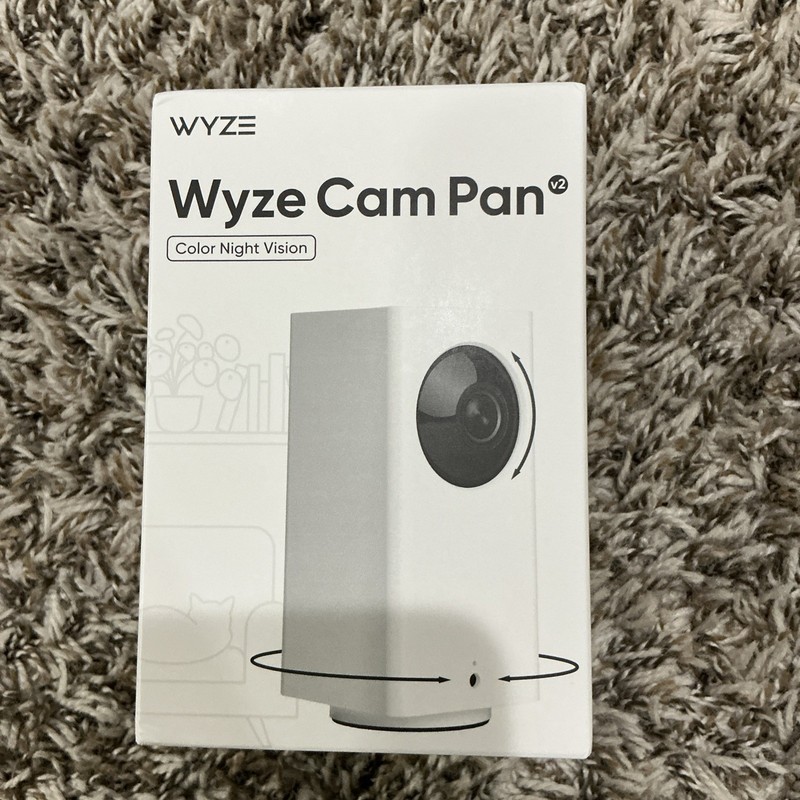 Wyze Cam Pan Indoor Wired 1080p HD Security Camera Color NightVision NEW Sealed