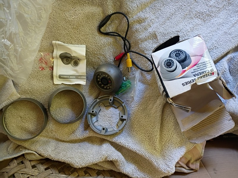 Grey Eyeball Series IR Dome Camera By Eyemax