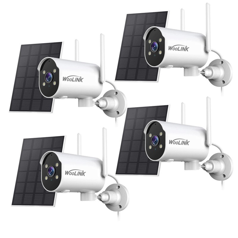 Outdoor Wireless Security Camera Wifi Solar Battery Powered CCTV Camera System