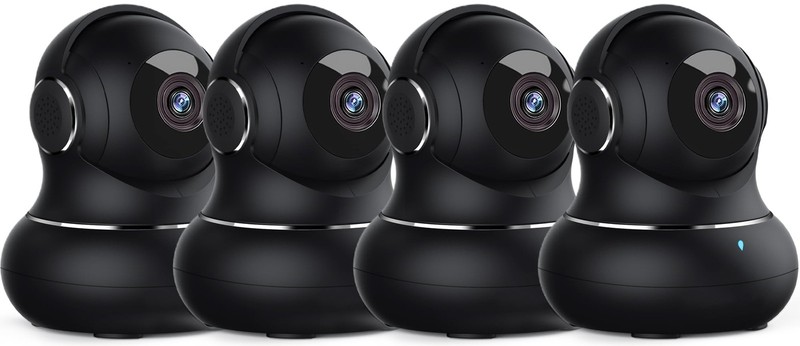 2K Indoor Security Camera, Cameras for Home Security with 360°Motion Detectio…