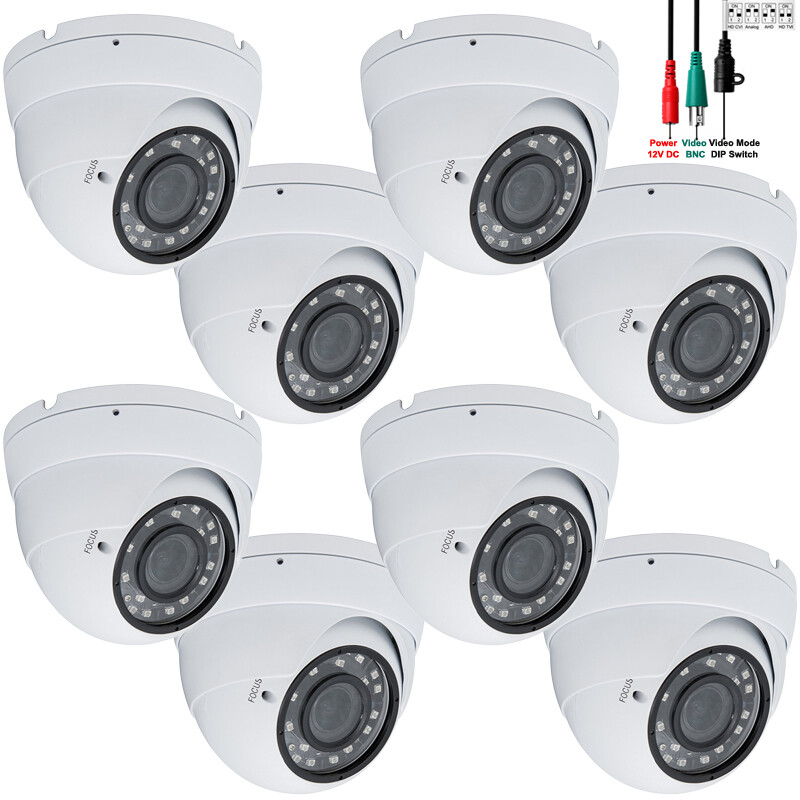 HD TVI CVI AHD Analog 1080p Outdoor Indoor Day Night Vision CCTV Security Camera gallery