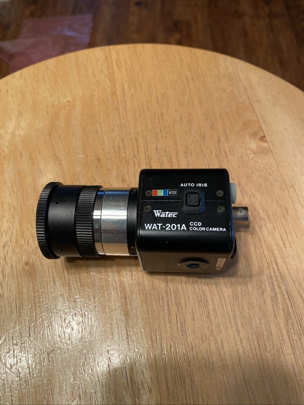 Watec CCD Color Security Surveillance Camera Auto Iris WAT-201A